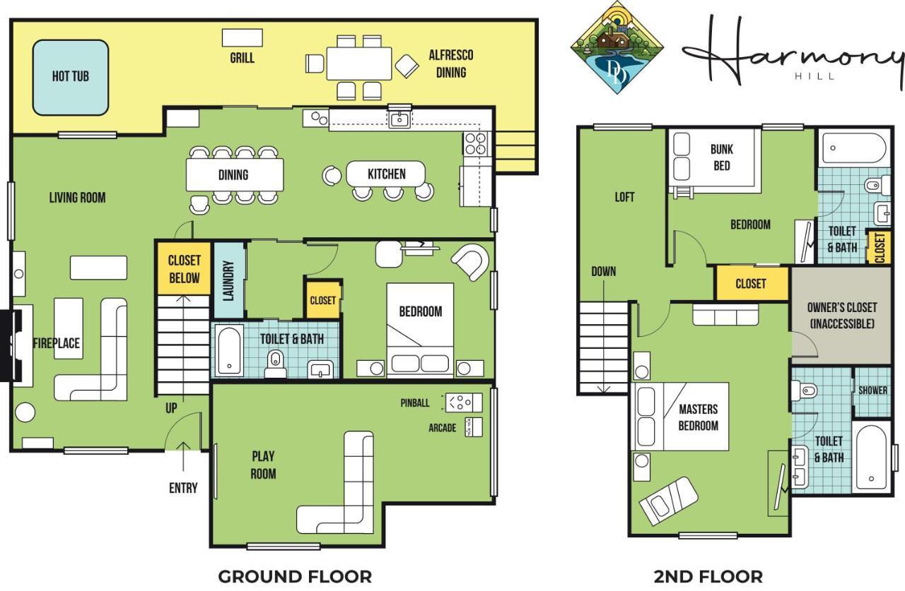 Сasa de vacaciones Harmony Hill Stylish 4bd Mountain Retreat, Hot Tub, Games Bushkill
